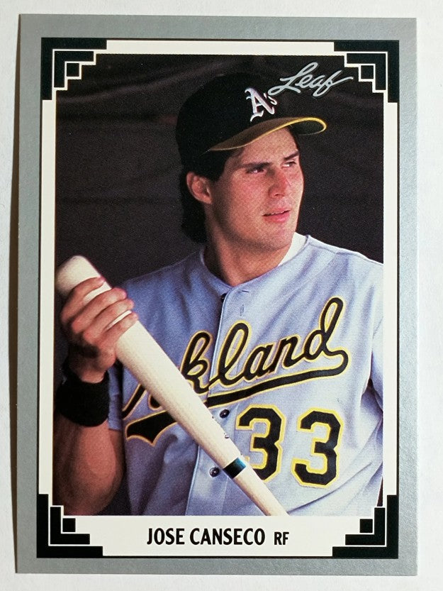 1991 Leaf #182 Jose Canseco