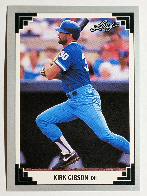 1991 Leaf #249 Kirk Gibson