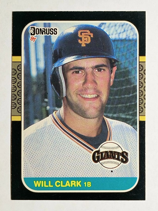 1987 Donruss #66 Will Clark RC