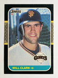 1987 Donruss #66 Will Clark RC