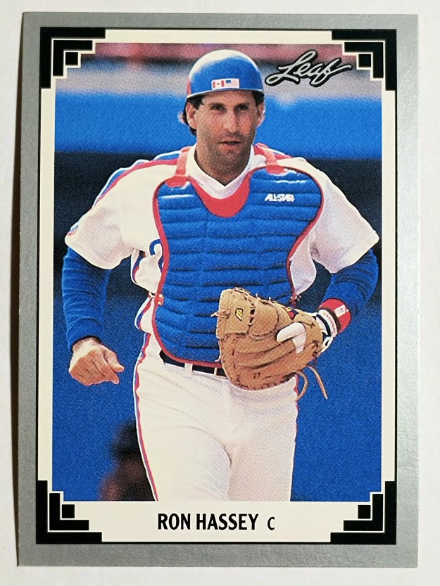 1991 Leaf #359 Ron Hassey