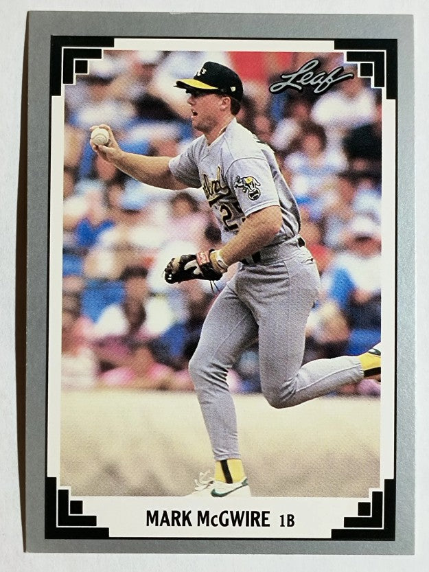 1991 Leaf #487 Mark McGwire