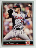 1992 Leaf #1 Jim Abbott