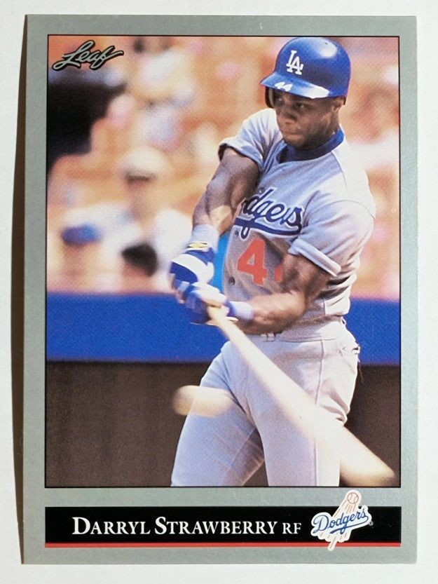 1992 Leaf #29 Darryl Strawberry
