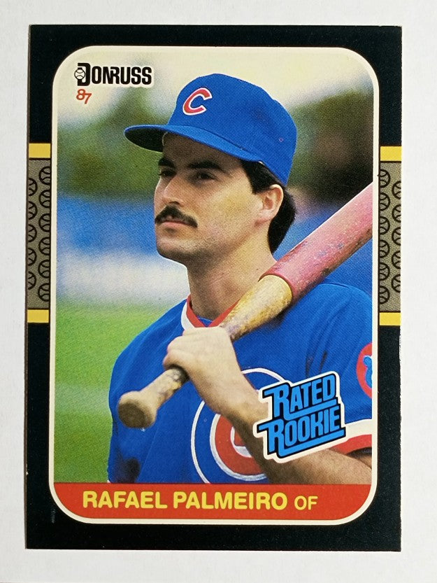 1987 Donruss #43 Rafael Palmeiro RC