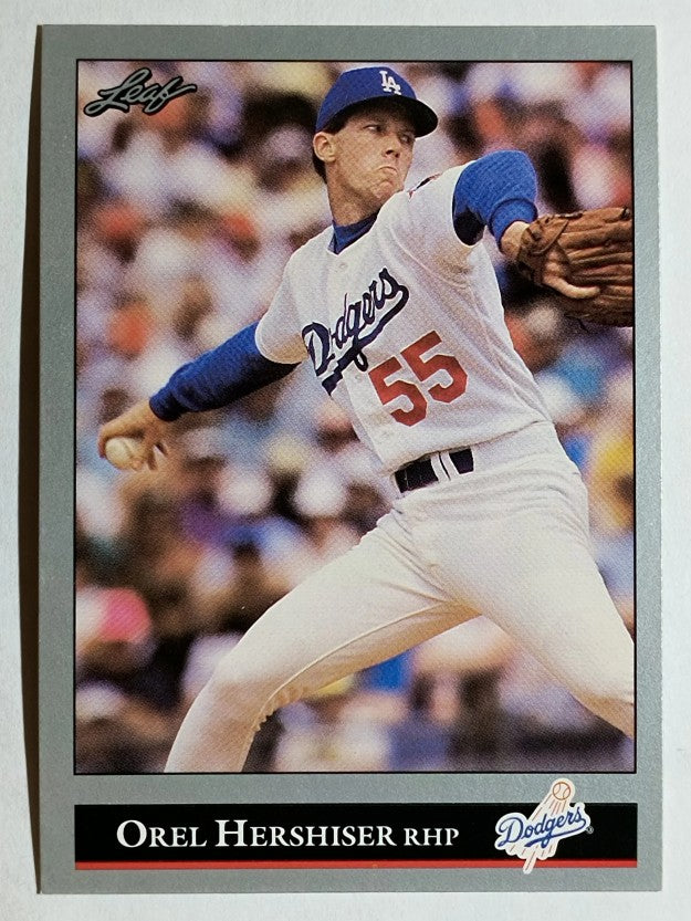 1992 Leaf #81 Orel Hershiser