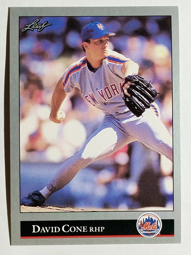 1992 Leaf #92 David Cone
