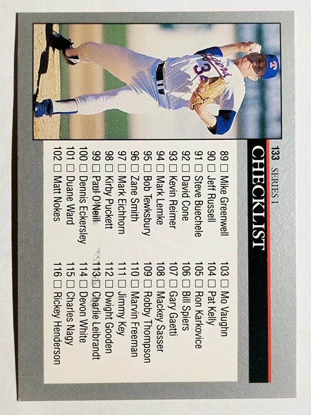 1992 Leaf #133 Nolan Ryan CL