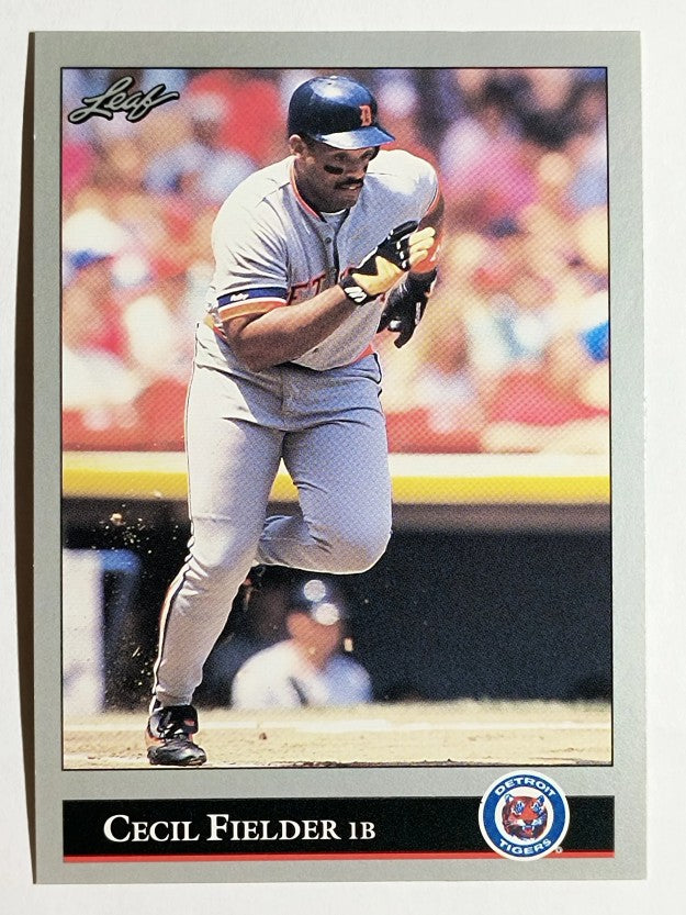 1992 Leaf #153 Cecil Fielder