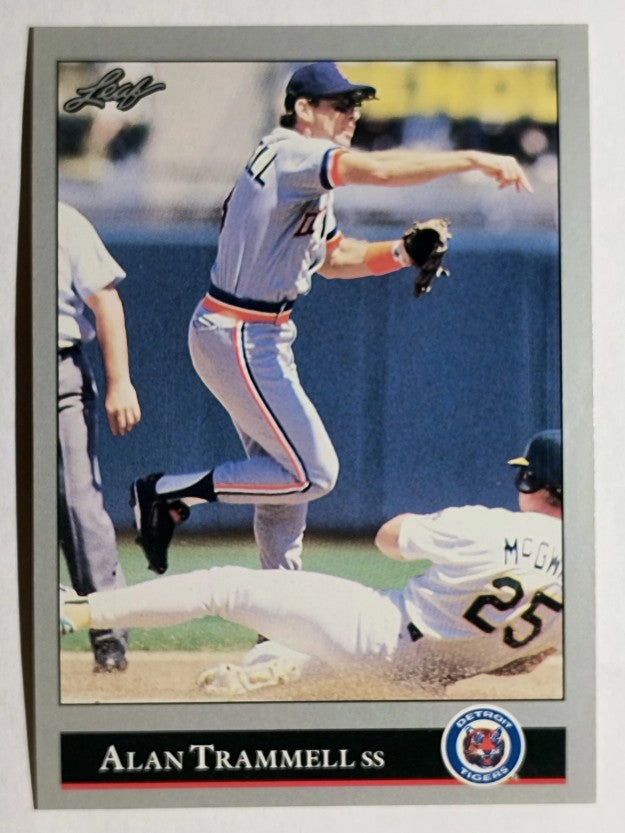 1992 Leaf #172 Alan Trammell