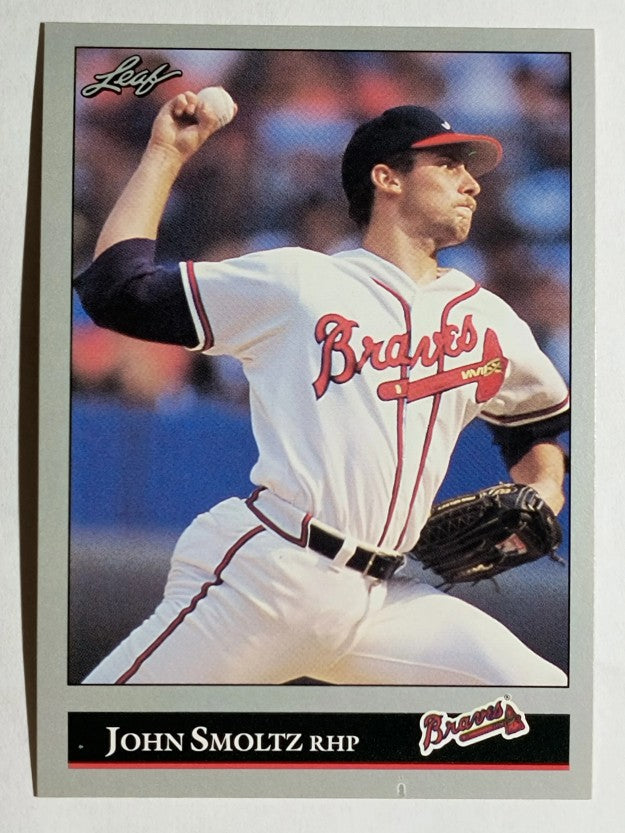 1992 Leaf #191 John Smoltz
