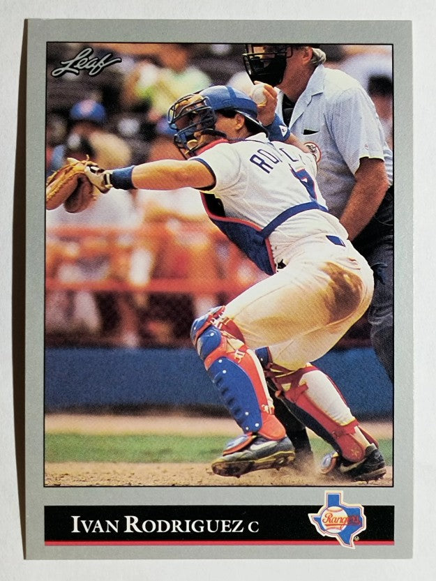 1992 Leaf #194 Ivan Rodriguez