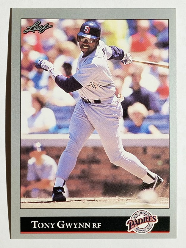 1992 Leaf #206 Tony Gwynn