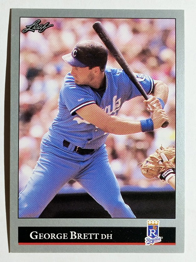 1992 Leaf #255 George Brett