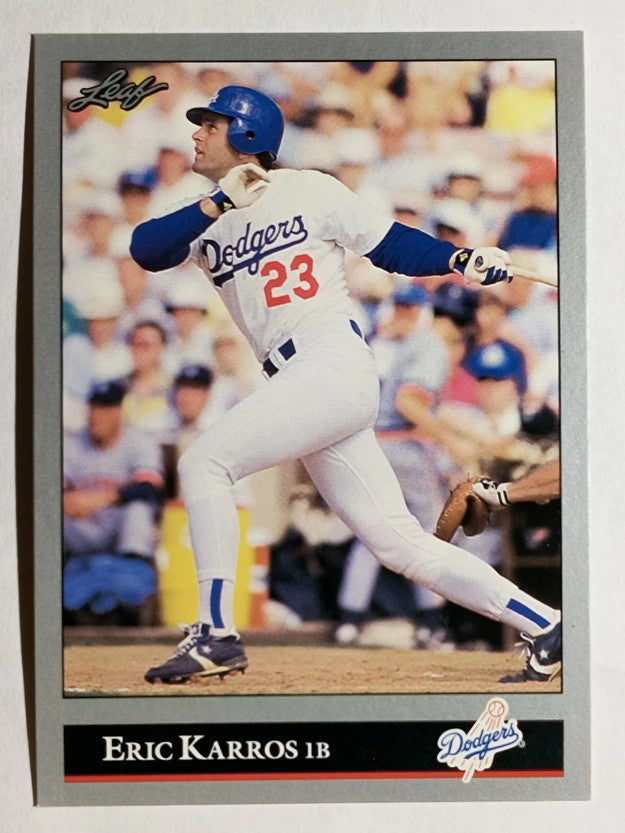 1992 Leaf #293 Eric Karros