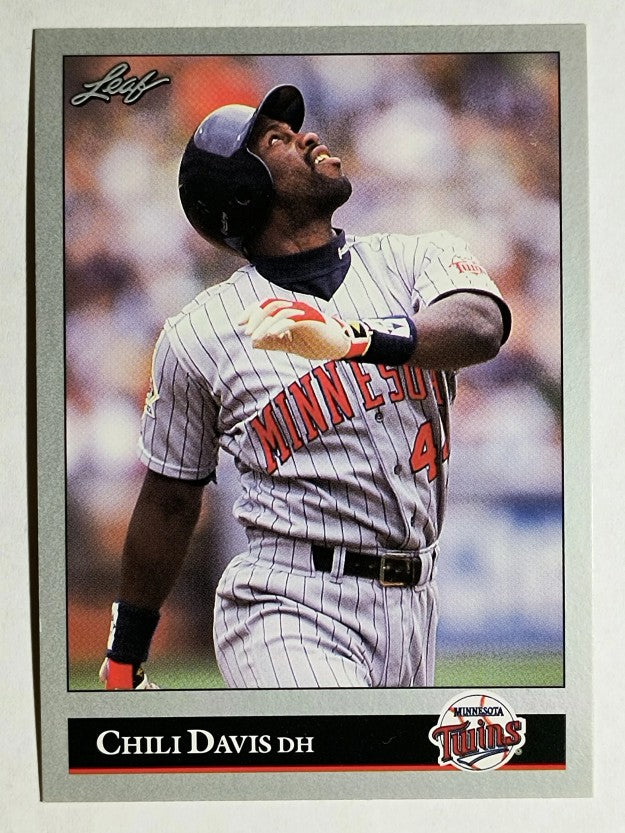 1992 Leaf #395 Chili Davis