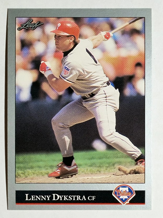 1992 Leaf #504 Len Dykstra