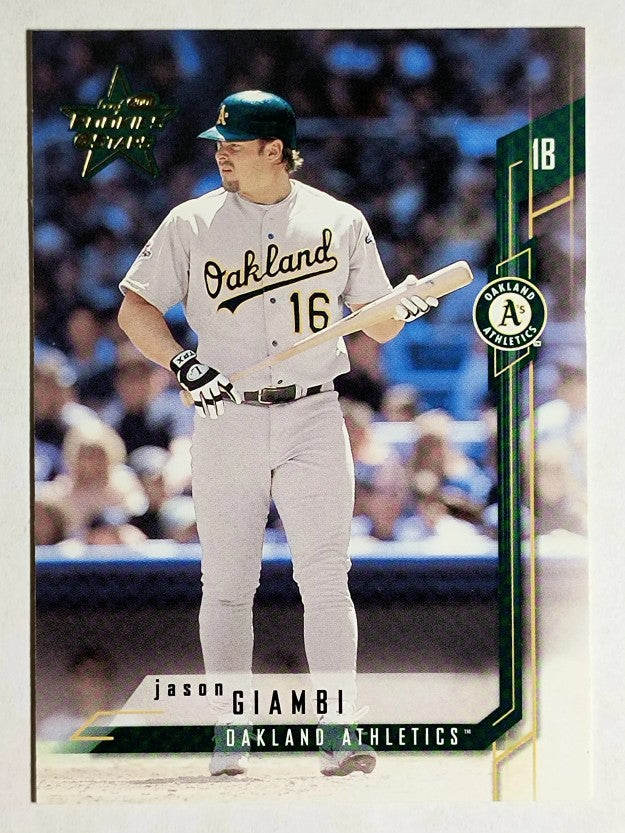 2001 Leaf Rookies and Stars #16 Jason Giambi