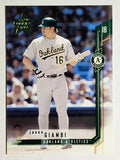 2001 Leaf Rookies and Stars #16 Jason Giambi