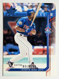 2001 Leaf Rookies and Stars #76 Carlos Delgado