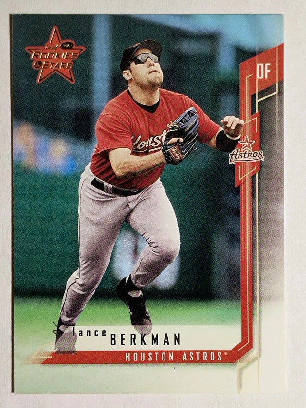 2001 Leaf Rookies and Stars #91 Lance Berkman