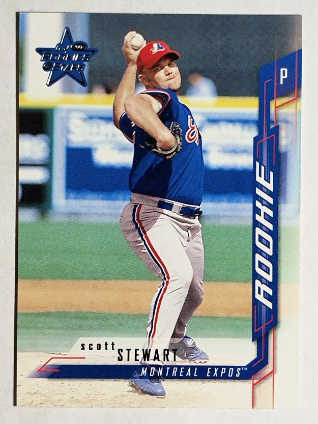 2001 Leaf Rookies and Stars #136 Scott Stewart RC (NM)