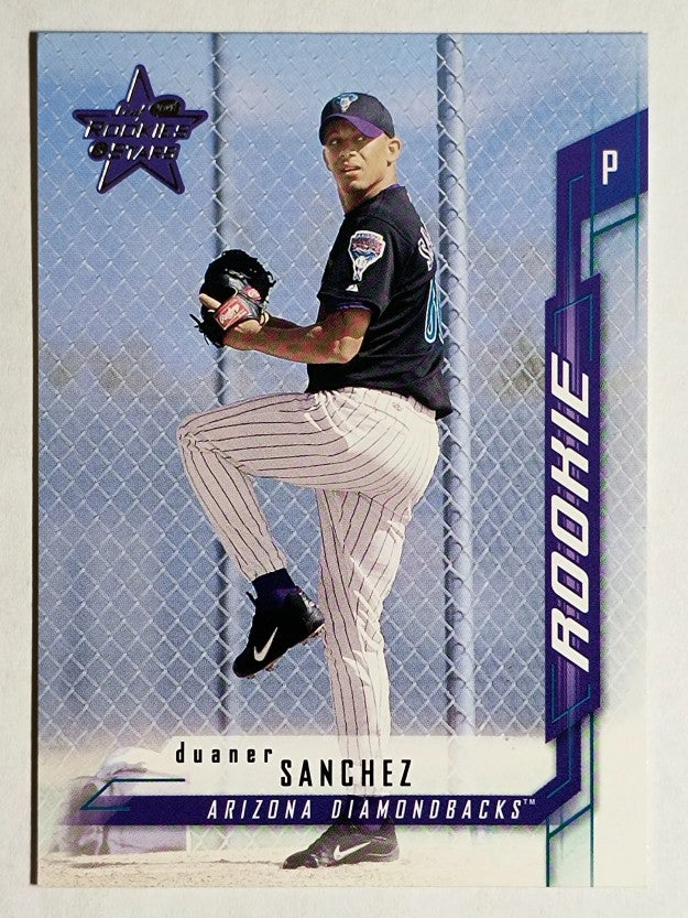 2001 Leaf Rookies and Stars #185 Duaner Sanchez RC