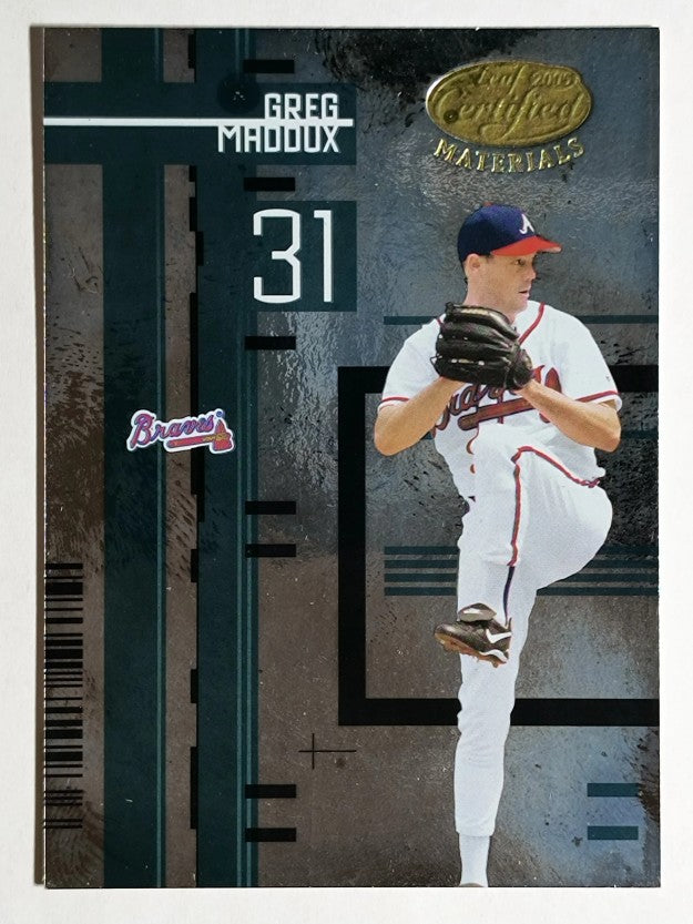 2005 Leaf Certified Materials #178 Greg Maddux Braves