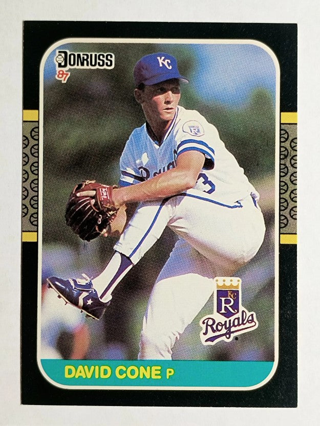 1987 Donruss #502 David Cone RC