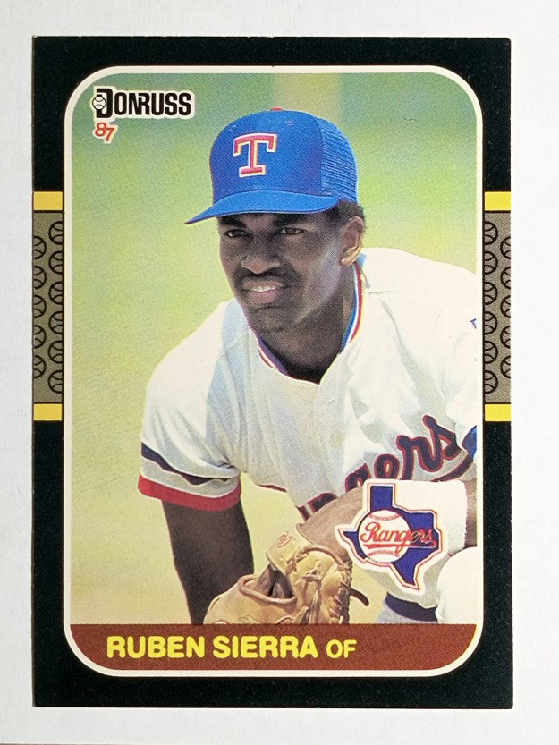 1987 Donruss #346 Ruben Sierra RC