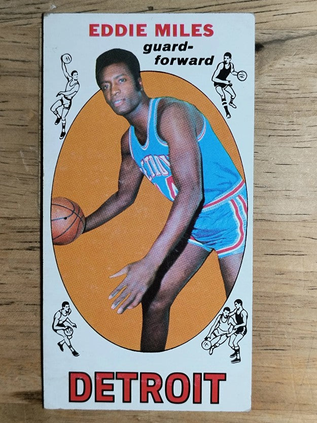 1969-70 Topps #21 Eddie Miles (VG)