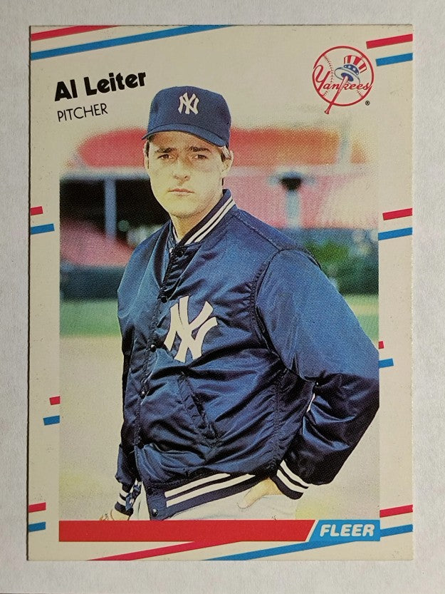 1988 Fleer Update #U49 Al Leiter XRC