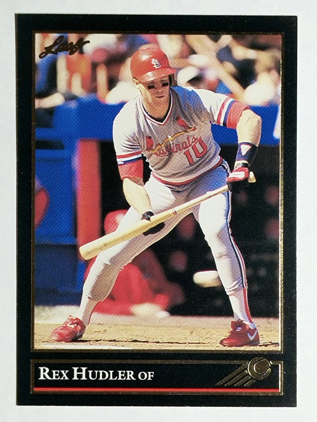 1992 Leaf Black Gold #25 Rex Hudler