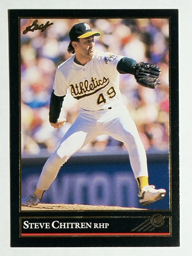 1992 Leaf Black Gold #32 Steve Chitren