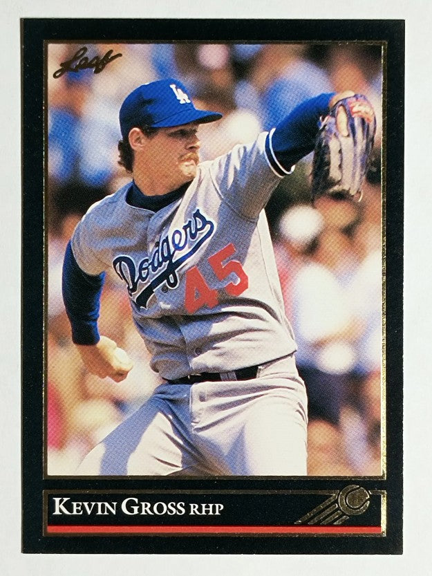 1992 Leaf Black Gold #33 Kevin Gross