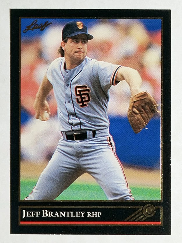 1992 Leaf Black Gold #56 Jeff Brantley