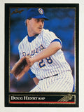 1992 Leaf Black Gold #80 Doug Henry