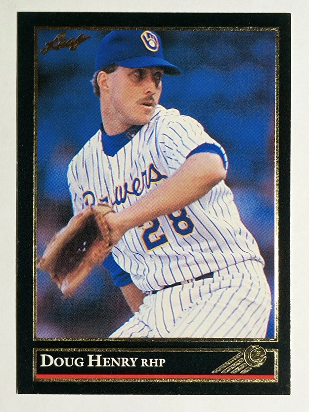 1992 Leaf Black Gold #80 Doug Henry