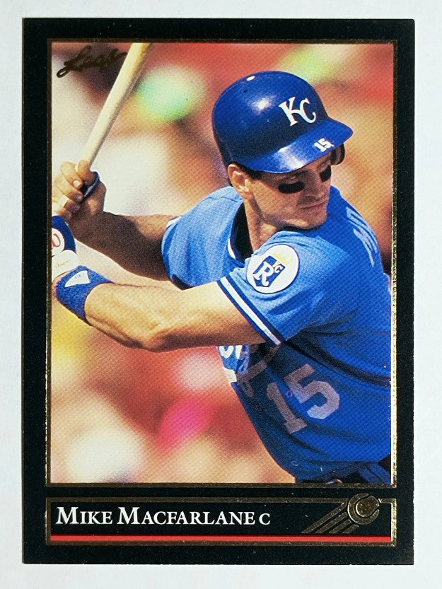 1992 Leaf Black Gold #83 Mike Macfarlane