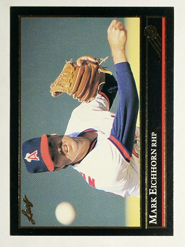 1992 Leaf Black Gold #97 Mark Eichhorn