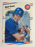 1988 Fleer Update #U77 Mark Grace