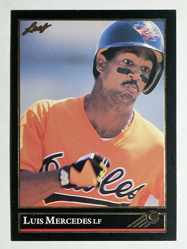 1992 Leaf Black Gold #130 Luis Mercedes