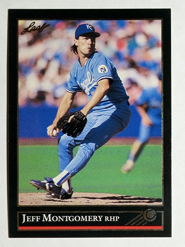 1992 Leaf Black Gold #136 Jeff Montgomery