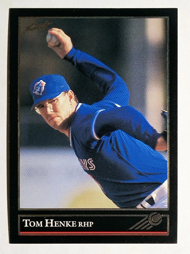 1992 Leaf Black Gold #159 Tom Henke