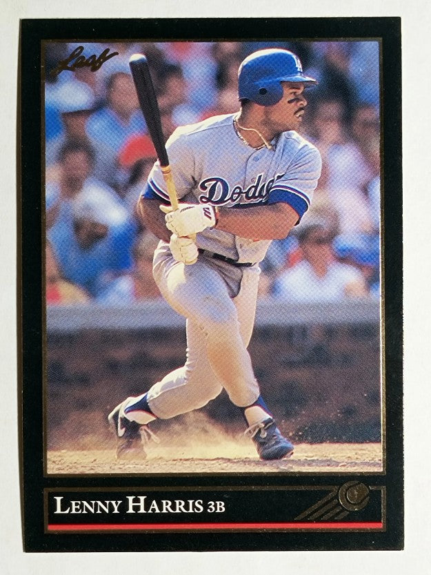 1992 Leaf Black Gold #213 Lenny Harris