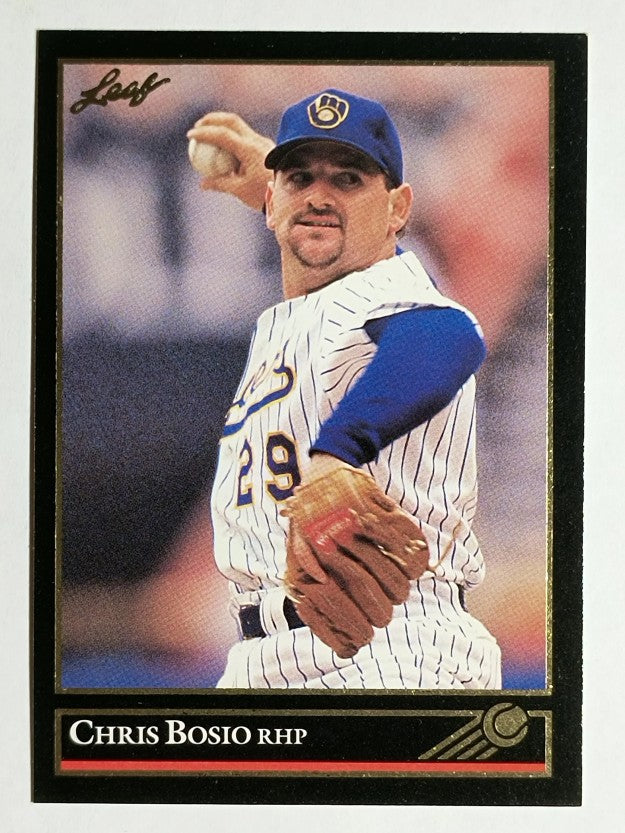 1992 Leaf Black Gold #266 Chris Bosio
