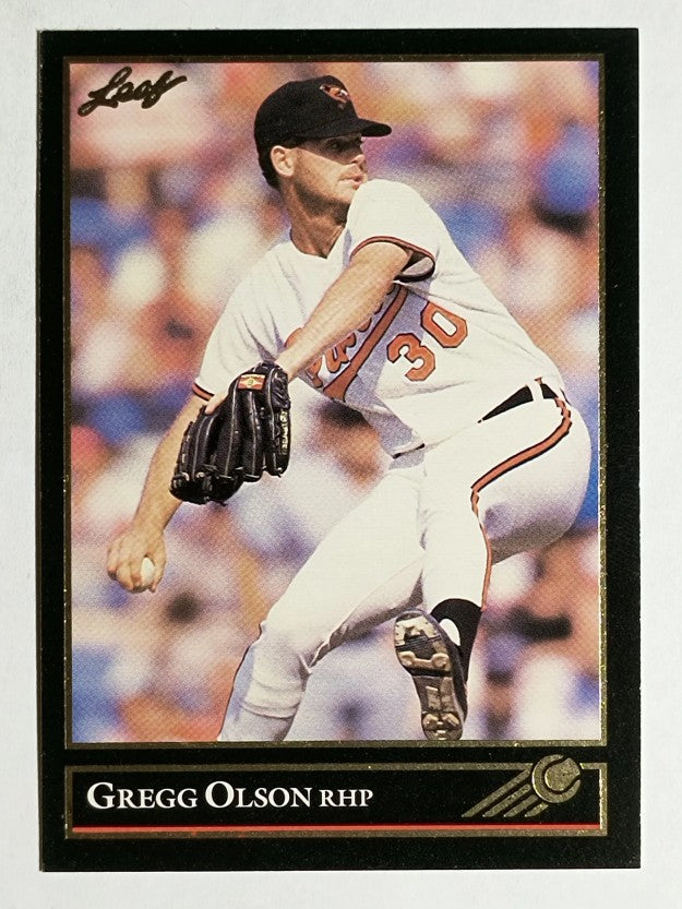 1992 Leaf Black Gold #277 Gregg Olson