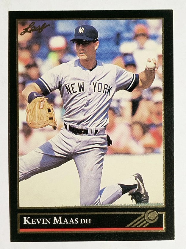1992 Leaf Black Gold #284 Kevin Maas