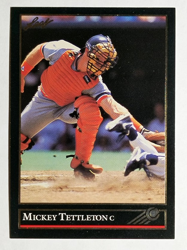 1992 Leaf Black Gold #285 Mickey Tettleton