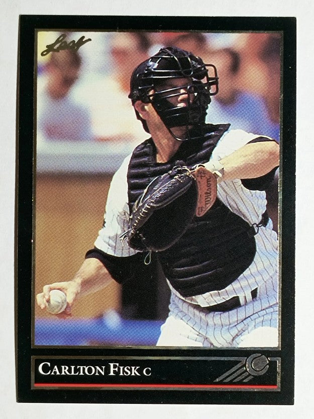 1992 Leaf Black Gold #303 Carlton Fisk